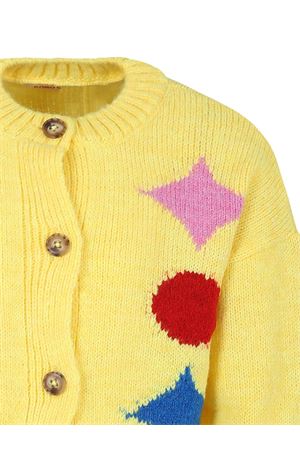 cardigan in acrilico giallo BOBO CHOSES KIDS | B224AC123.